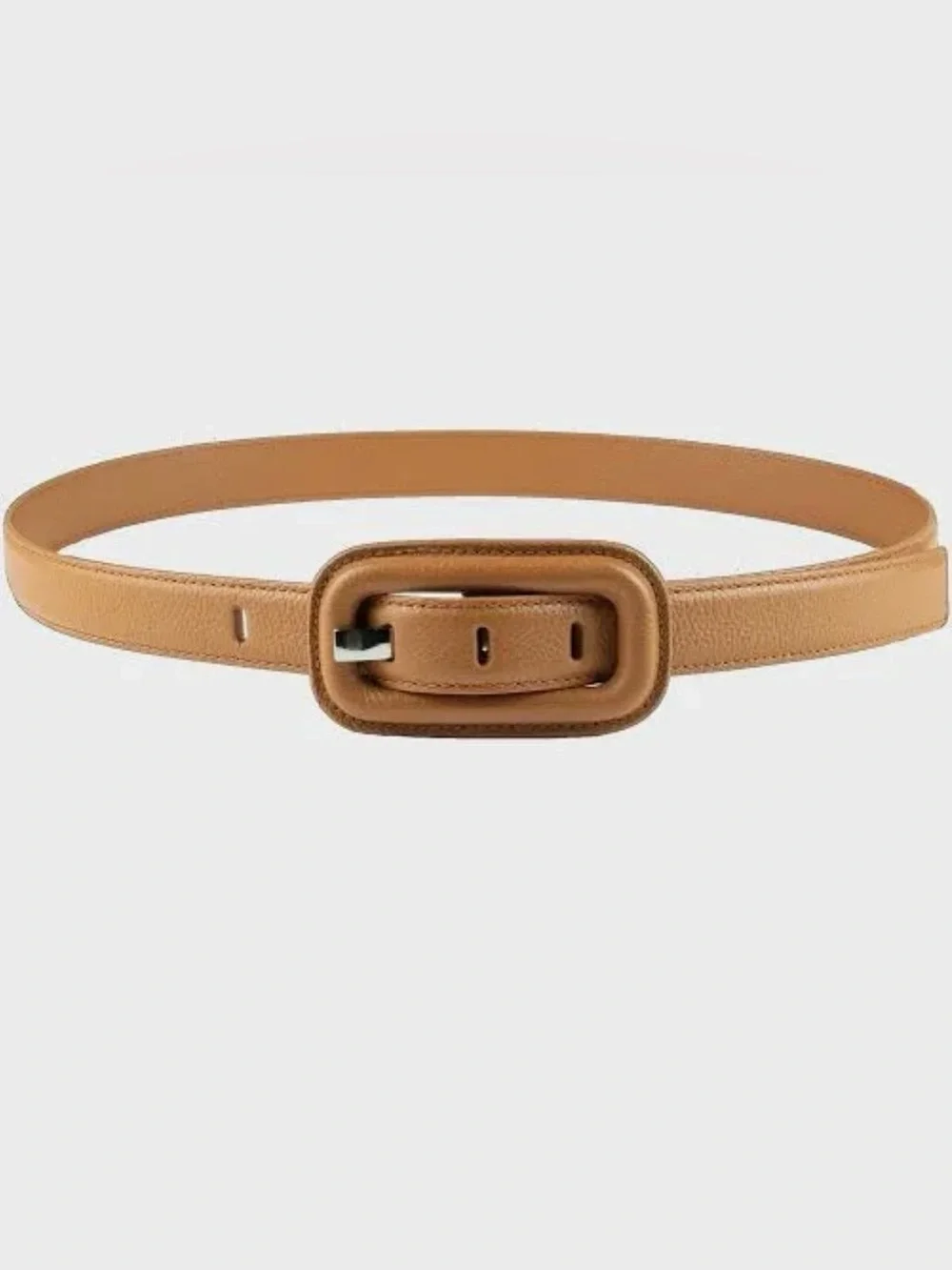 Veronica Beard x Gavazzeni Lavanda Tan Leather Belt Made in Italy NWT Sz Medium